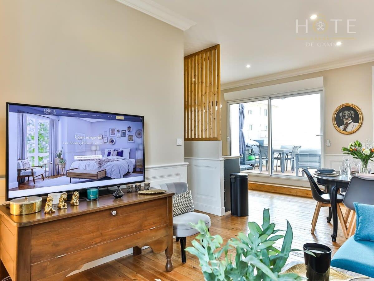 Chaleureux Logement-Centre Ville-Proche Gare-Plage Les Sables-dʼOlonne Dış mekan fotoğraf